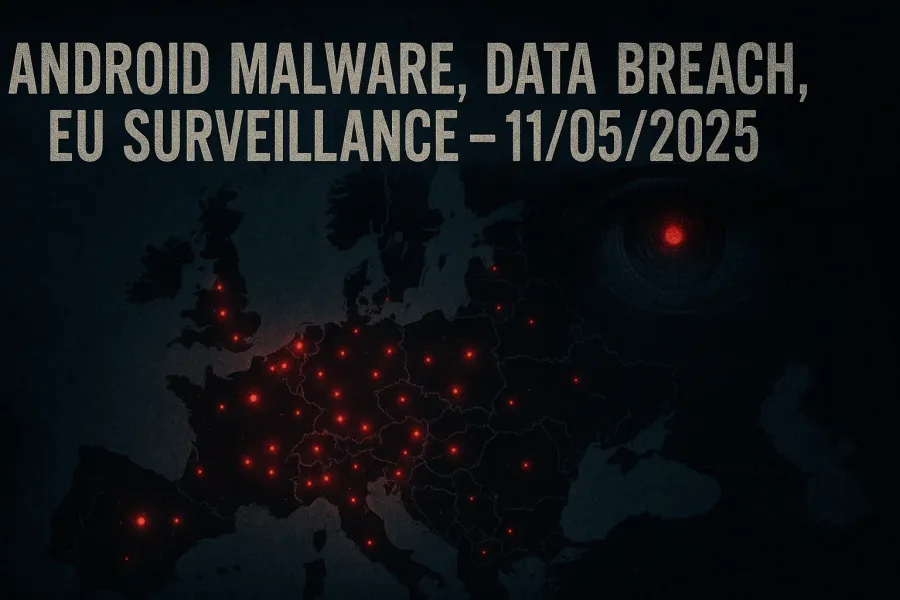 Android Malware, Data Breach, EU Surveillance – 11/05/2025