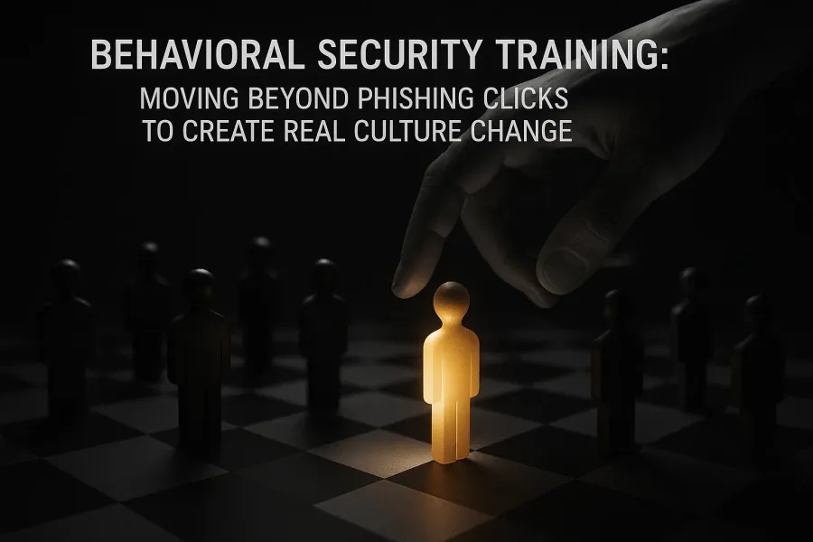 Behavioral Security Training: Moving Beyond Phishing Clicks to Create Real Culture Change