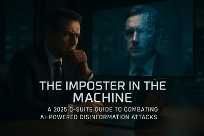 The Imposter in the Machine: A 2025 C-Suite Guide to Combating AI-Powered Disinformation Attacks