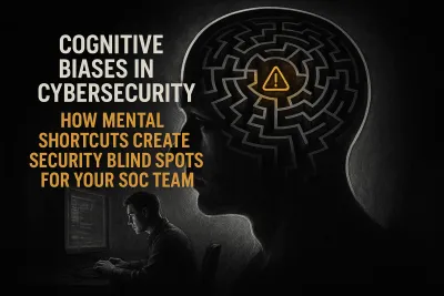 Cognitive Biases in Cybersecurity: How Mental Shortcuts Create Security Blind Spots for Your SOC Team