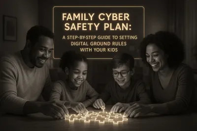 Family Cyber Safety Plan: A Step-by-Step Guide to Setting Digital Ground Rules with Your Kids