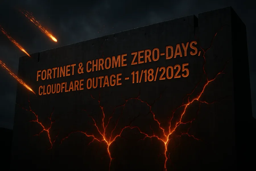 Fortinet & Chrome Zero-Days, Cloudflare Outage – 11/18/2025