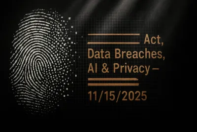 GUARD Act, Data Breaches, AI & Privacy – 11/15/2025