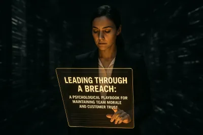 Leading Through a Breach: A Psychological Playbook for Maintaining Team Morale and Customer Trust