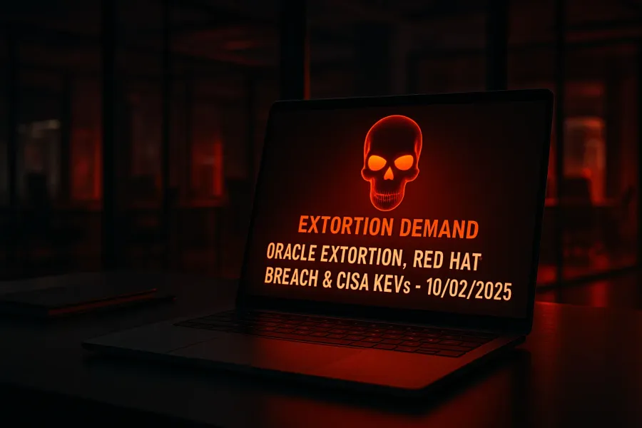 Oracle Extortion, Red Hat Breach & CISA KEVs – 10/02/2025
