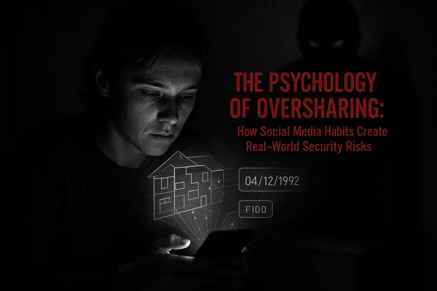 The Psychology of Oversharing: How Social Media Habits Create Real-World Security Risks
