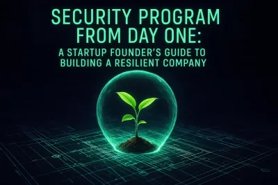 Security Program from Day One: A Startup Founder's Guide to Building a Resilient Company