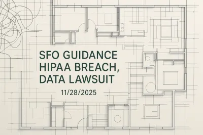 SFO Guidance, HIPAA Breach, Data Lawsuit – 11/28/2025