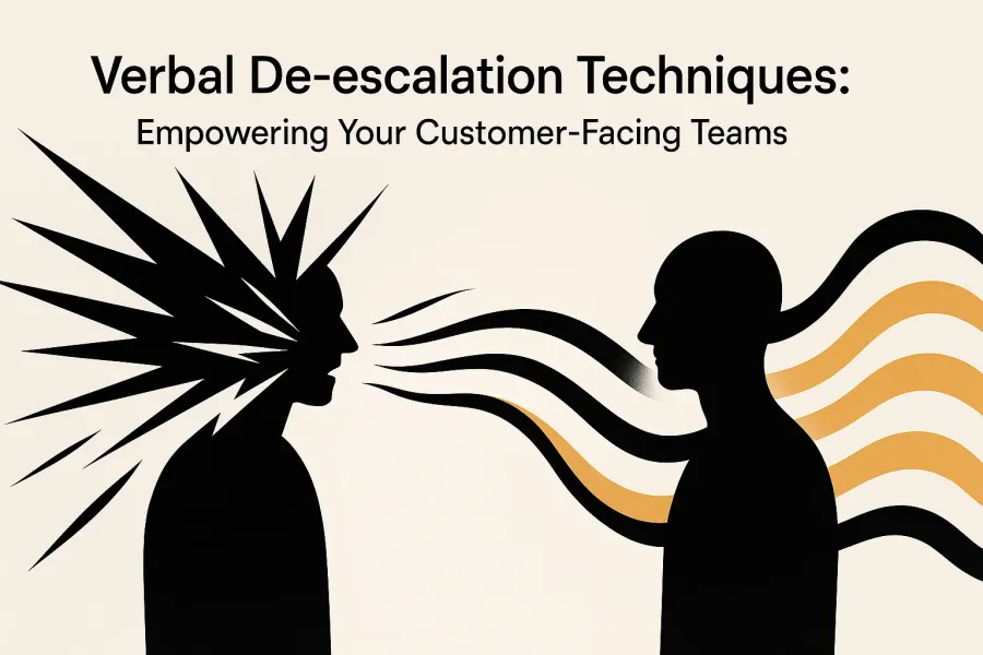 Verbal De-escalation Techniques: Empowering Your Customer-Facing Teams