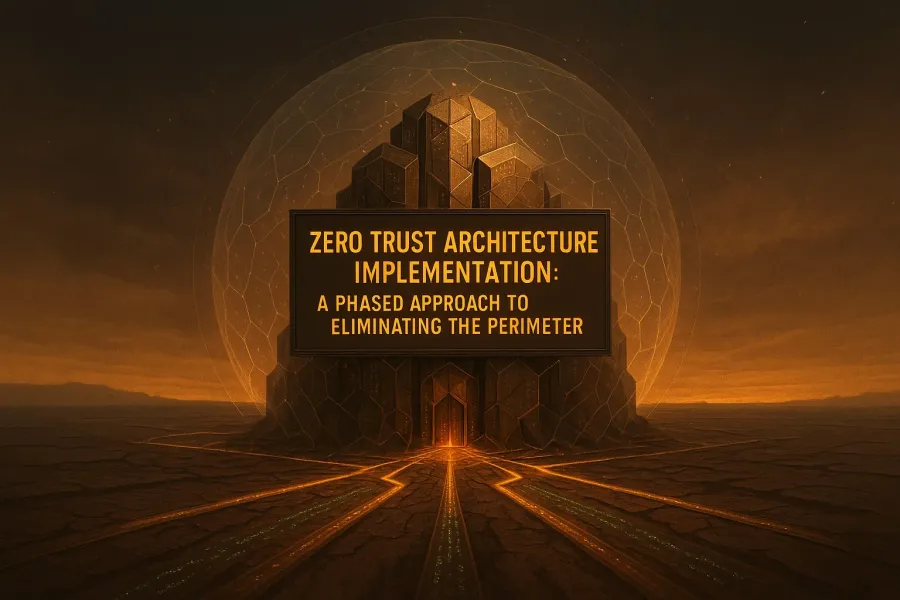 Zero Trust Architecture Implementation: A Phased Approach to Eliminating the Perimeter